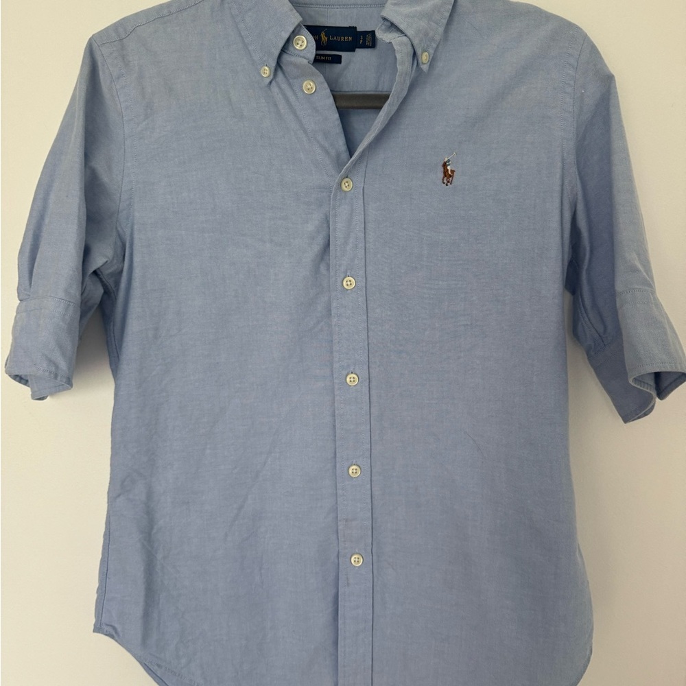Polo Ralph Lauren Blue Button Down Shirt